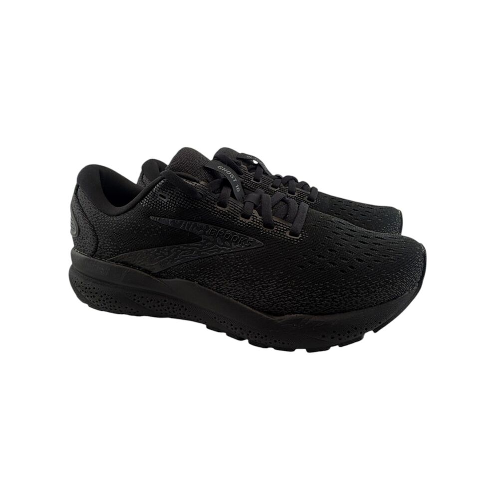 Brooks Ghost 16 Women’s Size 7 Wide D Black Ebony Running Shoes 1204071D020 NWOB